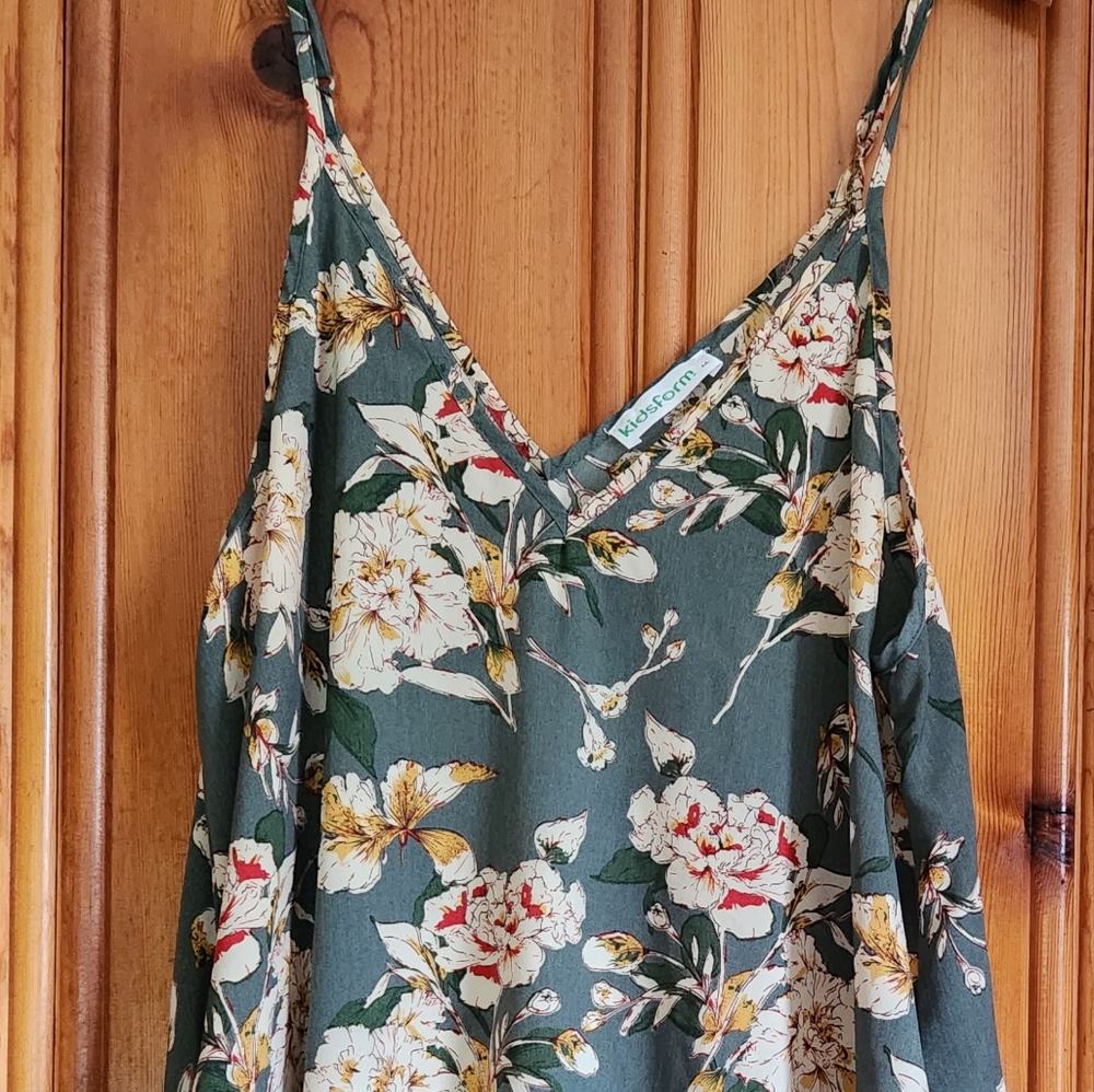 Flowy Floral Maxi Dress